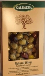 Оливки та перчики Kalimera Корінф у маринаді 250 г