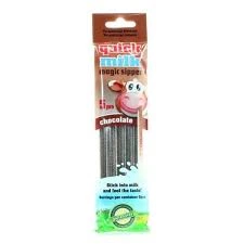 Трубочки для молока Quick Milk Magic Sipper Сhocolate favour 6 г 5шт
