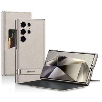 Захисний чохол GKK Wallet Case для Samsung Galaxy S24 Ultra (S928) - Grey