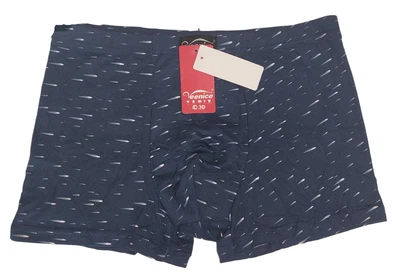 Трусы боксеры мужские Venice 10514 синие 2XL
