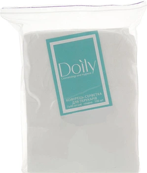 Комірці - серветки Doily для перукарів 7х40 зі спанлейсу 100 шт (10014300110)