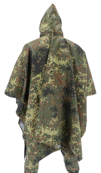 Пончо BW с покрытием IRR цвет Flecktarn