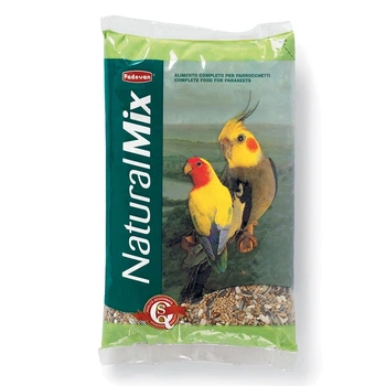 Корм Padovan Naturalmix Parrocchetti для середніх папуг 850 гр