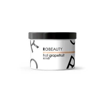 Грейпфрутовый антицеллюлитный скраб для тела RoBeauty с активным компонентом HotFlux Grapefruit scrub 550 г RoBy00018