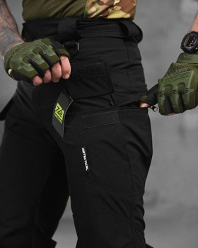 Тактичні брюки стрічкові 7.62 Tactical весна/літо 2XL чорні (87201)