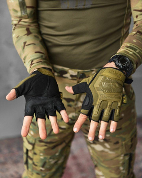 Тактичні безпальні рукавички Mechanix M-Pact 2XL койот (87175)