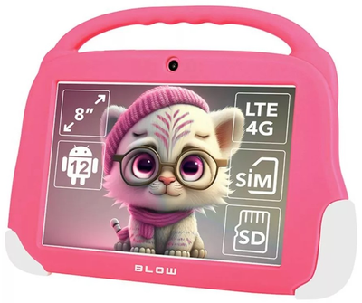 Tablet Blow KidsTAB 8 4G 4/64GB Pink (5900804135944)