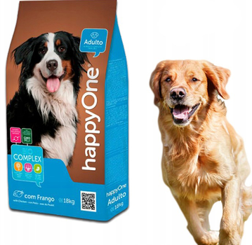 Karma HappyOne Adult Dog Premium dla psow doroslych 18 kg (5600760440020)