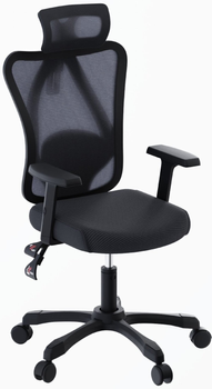 Biurowy fotel Gembird Onyx ergonomiczny Czarny (8716309129763)