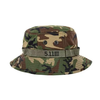 Тактическая панама "5.11 Multicam Boonie Hat " Woodland" камуфляж S/M