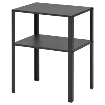 Столик чорний 42x34см ІКЕА KNARREVIK 205.699.77