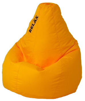 Fotel-worek sako Go Gift Grusza XL 130x90 cm Żółty (5905359298830)