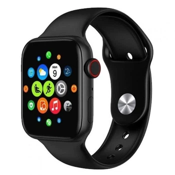 Смарт часы T500+ plus Smart Watch фитнес браслет шагомер со сменным ремешком, черный