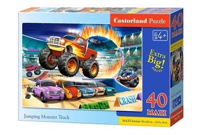 Пазлы MAXI Castorland "Трюки на джипе" 40 элементов 59 х 40 см B-040308