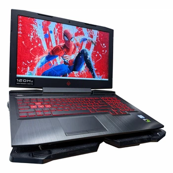 Ігровий ноутбук HP Omen 15-ce021ng/ 15.6" FullHD, IPS 120 Hz/ Intel Core i5 7300HQ/ NVIDIA GeForce GTX 1060 (на 6 GB, GDDR5) with Max-Q/ RAM 16 GB DDR4/ 128 GB NVME + 1 TB HDD/ АКБ НЕ ТРИМАЄ ЗАРЯД/ Windows 10 Home/ Клавіатура з підсвіткою Б\В
