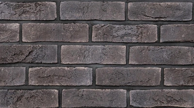 Облицовочная плитка Loft Brick Бельгийский 004 Коричневый с подпалом 235х71 мм