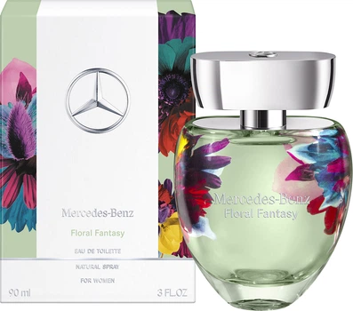 Туалетная вода для женщин Mercedes-Benz Floral Fantasy 90 мл (3595471028242)