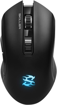 Игровая беспроводная мышь Sharkoon Skiller SGM3 Black с подсветкой g1