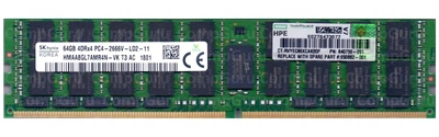 Серверная оперативная память Hynix DDR4 64GB 2666MHz LRDIMM 4DRx4 PC4-2666V (HMAA8GL7AMR4N-VK)