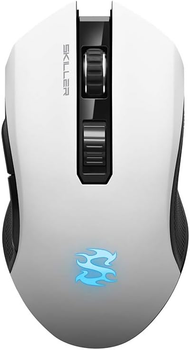 Игровая беспроводная мышь Sharkoon Skiller SGM3 Біла Factory Recertified g2