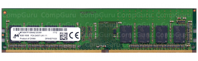 Оперативна пам'ять для ПК Micron DDR4 8GB 2400MHz UDIMM 1Rx8 PC4-2400T (MTA8ATF1G64AZ-2G3B1)