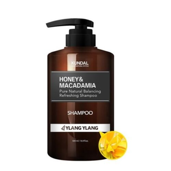 Шампунь KUNDAL Honey & Macadamia Shampoo Ylang Ylang для поврежденных волос "Иланг-Иланг", 500 мл