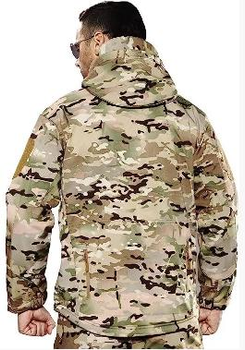 Флисовая куртка Antarctica SoftShell, цвет мультикам, 78512452-M