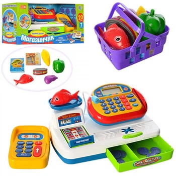Кассовый аппарат Limo Toy, музыка, звук, свет, (7019UA)