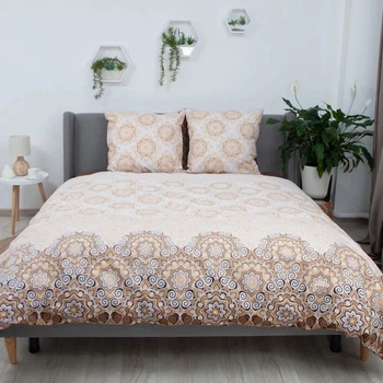 Комплект постільної білизни ТЕП Полуторний 70x70 Debbie Brown Soft dreams Ранфорс (2-03857_29164)