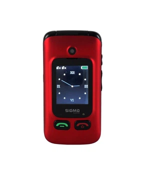 Мобильный телефон Sigma mobile Comfort 50 Shell Duo Type-C Dual Sim Red/Black (4827798212516)
