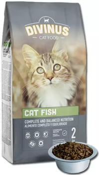 Sucha karma Divinus Cat Fish dla kotow doroslych 2 kg (5600276940168)