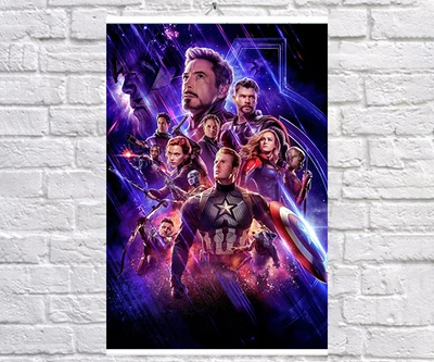 Постер BEGEMOT Мстители Супергерои MARVEL 40x61 см (1120985)