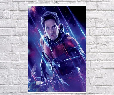 Постер BEGEMOT Мстители Супергерои MARVEL Человек муравей Скотт Лэнг Ant Man 40x61 см (1120978)