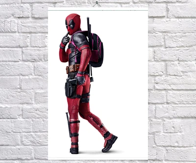 Постер BEGEMOT Супергерои MARVEL Дедпул Уэйд Уилсон Deadpool 40x61 см (1121117)