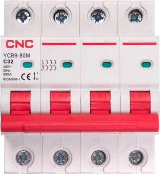 Модульний автоматичний вимикач CNC Electric YCB9-80M 4P C32 6ka (NV821624)