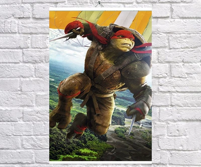 Постер плакат BEGEMOT Черепашки-ниндзя Teenage Mutant Ninja Turtles 61х90 см (1121682-1)