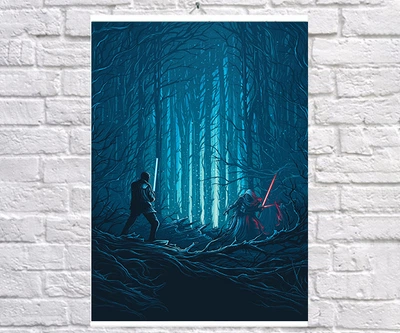 Постер-плакат BEGEMOT Зоряні Війни Star Wars 40x61 см (1121641)