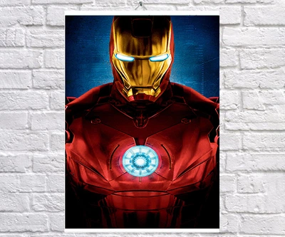Постер плакат BEGEMOT Железный человек Iron Man 40x61 см (1121551)