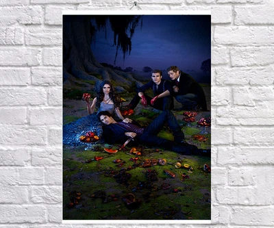 Постер плакат BEGEMOT Дневники Вампира The Vampire Diaries 40x61 см (1121531)
