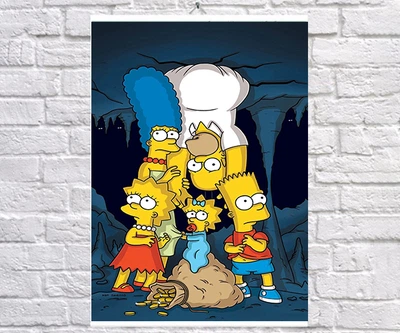 Постер плакат BEGEMOT Симпсоны Simpsons 61х90 см (1121615-1)
