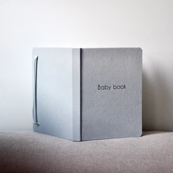 Фотоальбом ручної роботи Ivanka Present дитячий для хлопчика Baby Book 22х17 см Блакитний