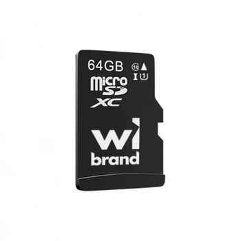 Карта памяти Wibrand 64GB mictoSD class 10 UHS-I (WICDXU1/64GB) (202149)