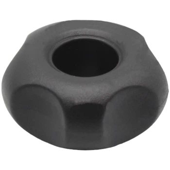 Фиксатор М6 D25мм сквозной черный Steelfix (271675)