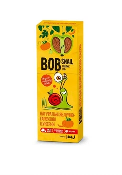 Натуральні цукерки ТМ BOB SNAIL (РАВЛИК БОБ) яблуко-гарбуз 30 г