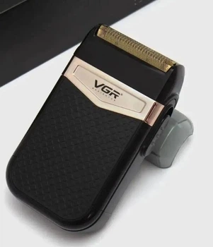 Електробритва шейвер VGR V-331 чоловіча акумуляторна бритва для гоління IPX4 5 Вт