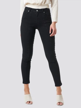 Джинси Skinny жіночі NA-KD 1100-000795-0002 32 Чорні (7325941155033)