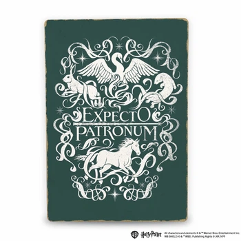 Деревянный постер Woods Story Гарри Поттер Expecto Patronum™ А2