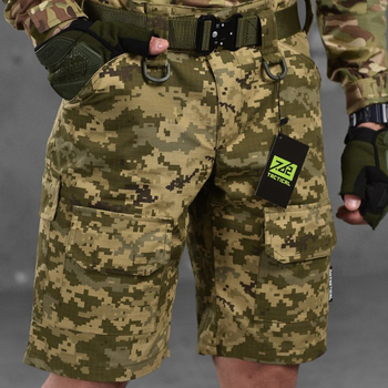 Чоловічі шорти Armor ріп-стоп з D-кільцями на поясі піксель розмір 3XL