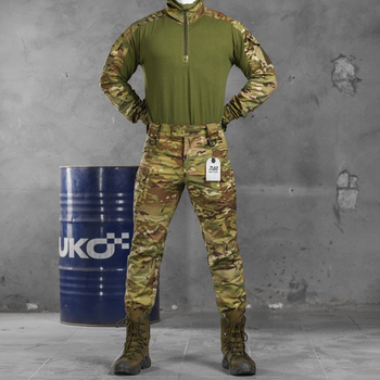 Мужской костюм Deep Defense 7.62 рип-стоп убакс + штаны мультикам размер L