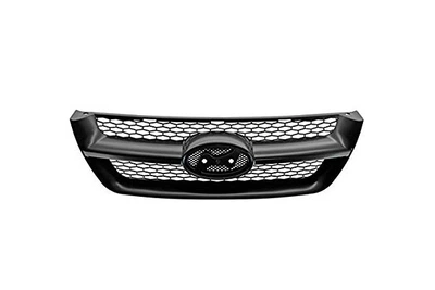 Решітка радіатора AVTM Hyundai Sonata 05-07 NF чорна верхня накладка Хендай Соната АМ0037493